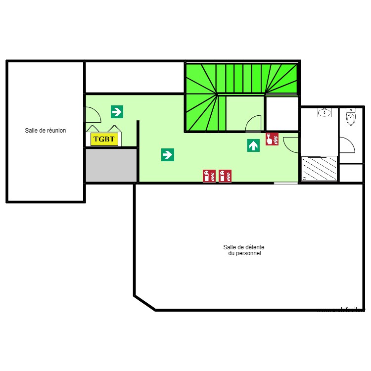 Dumont R+2. Plan de 0 pièce et 0 m2