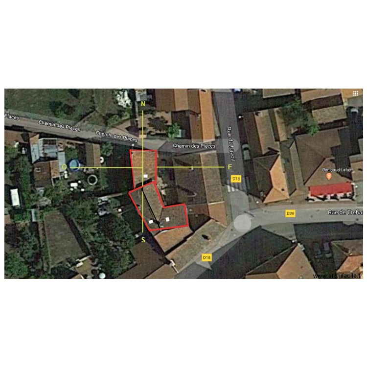 toit base 2. Plan de 0 pièce et 0 m2