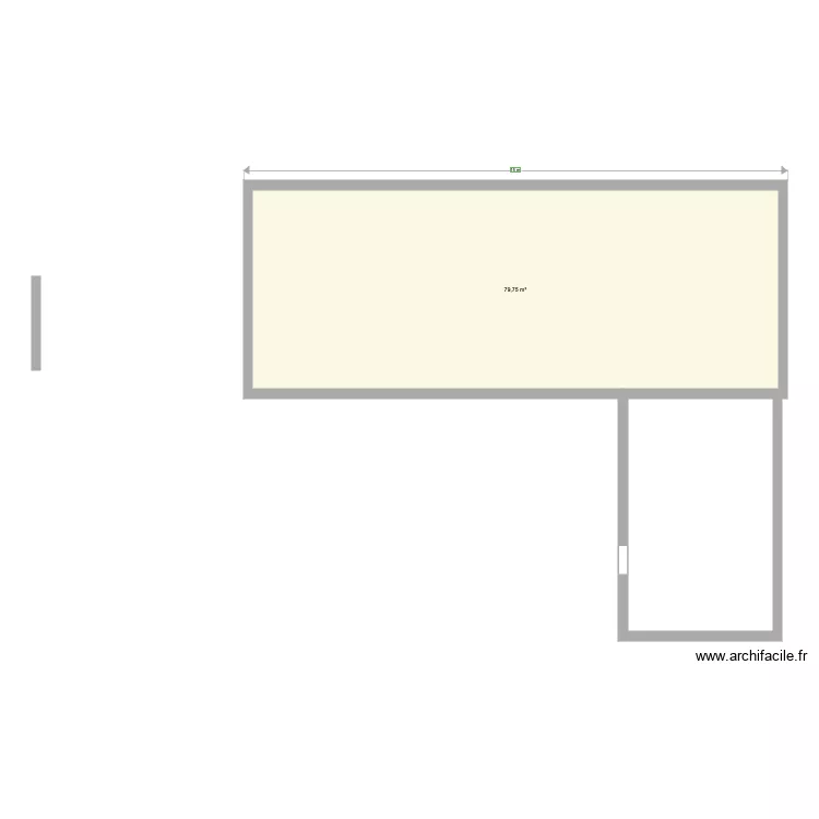 maison Globale. Plan de 