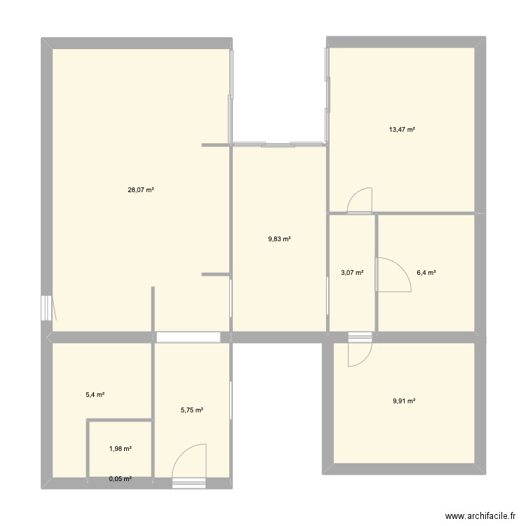Boissonnet 16. Plan de 0 pièce et 0 m2