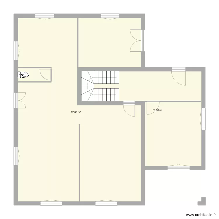 MAISON MONTAUBAN 2. Plan de 