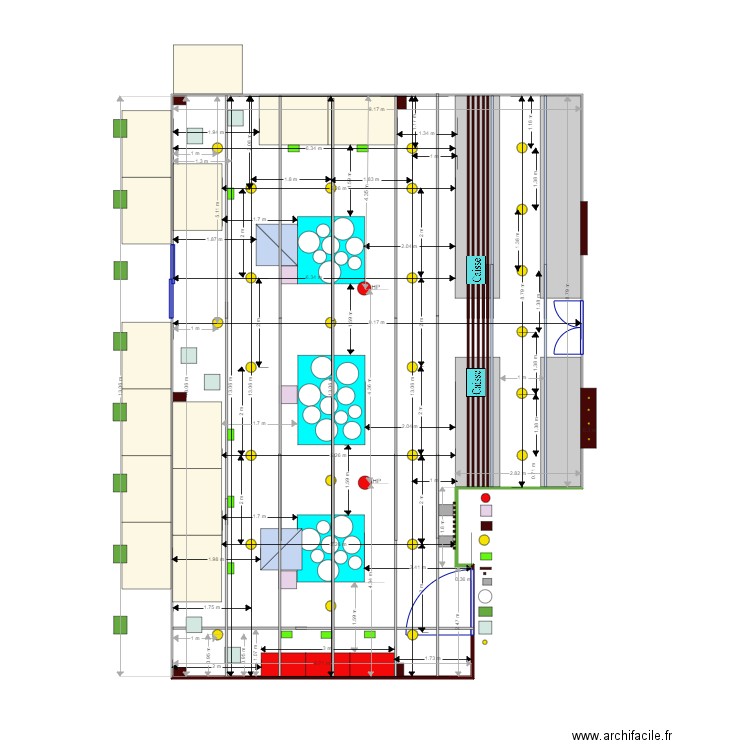 Plan Eclairage Mozac Avril 2020. Plan de 0 pièce et 0 m2