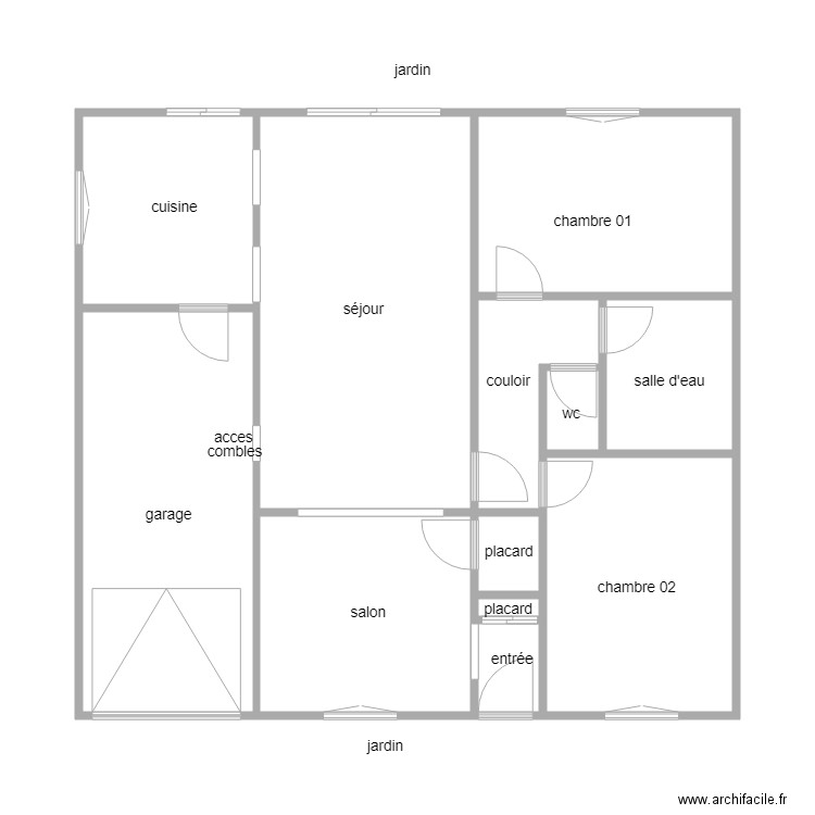 grelier. Plan de 0 pièce et 0 m2