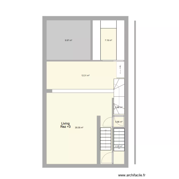 Marie Jos&eacute; Rez3 New. Plan de 0 pièce et 0 m2