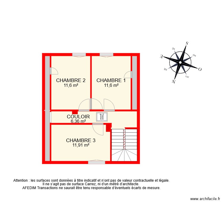 BI 7931 ETAGE . Plan de 0 pièce et 0 m2