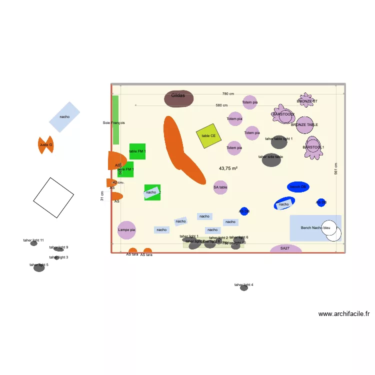 MIAMI 22 V2. Plan de 
