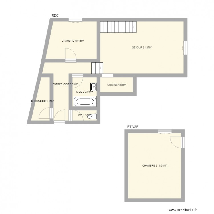 THIBAUT 10. Plan de 0 pièce et 0 m2