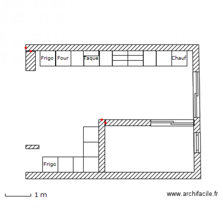 cuisine. Plan de 0 pièce et 0 m2