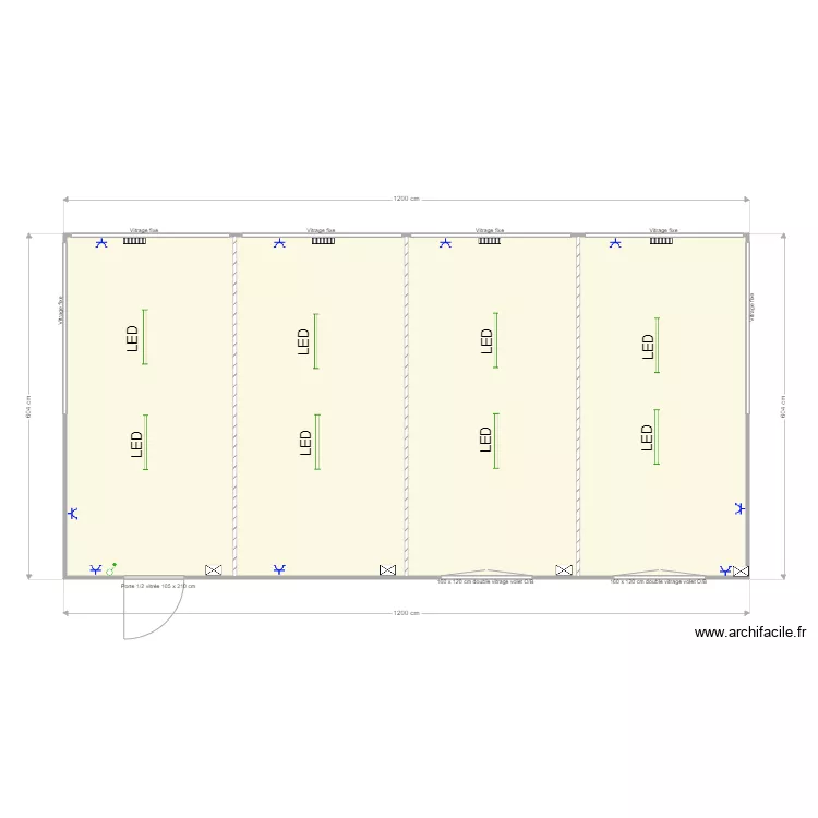 Sandermans. Plan de 