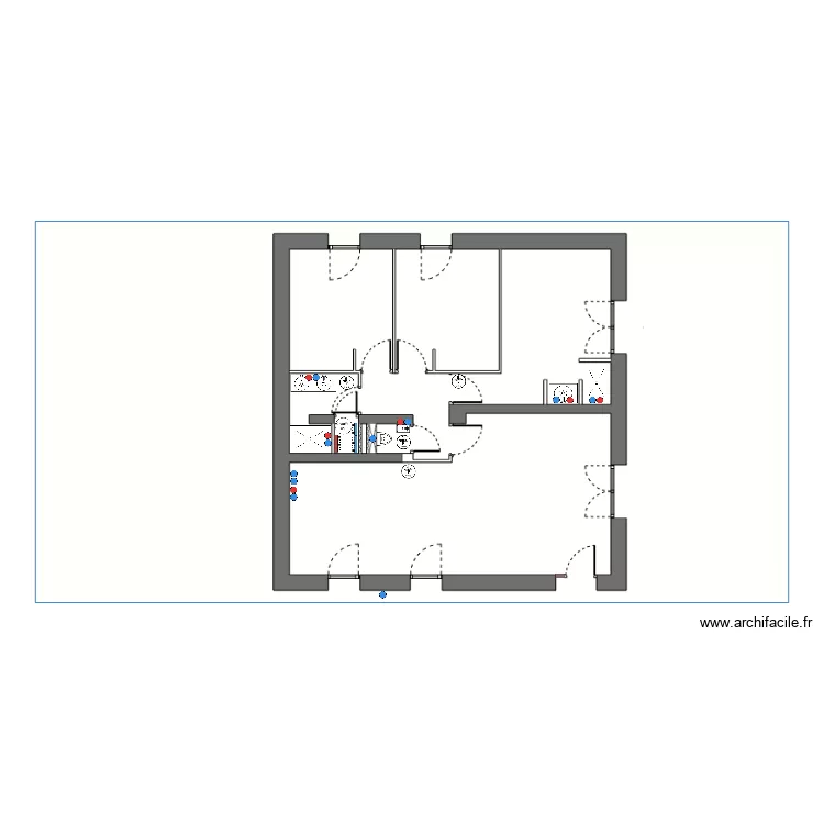 lot 1 plomberie. Plan de lot 1 plomberie. Plan de