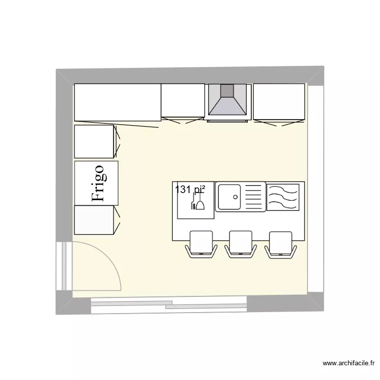 Julianne et Ovila avec option garde-manger. Plan de 1 et 12 m² Julianne et Ovila avec option garde-manger. Plan de 1 et 12 m²
