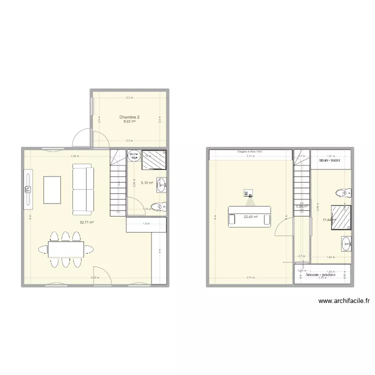 PLAN avec cave. Plan de 