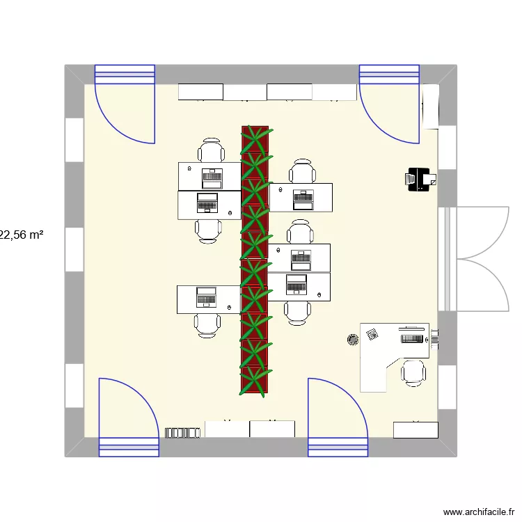 rapport de stage. Plan de 1 et 23 m² rapport de stage. Plan de 1 et 23 m²