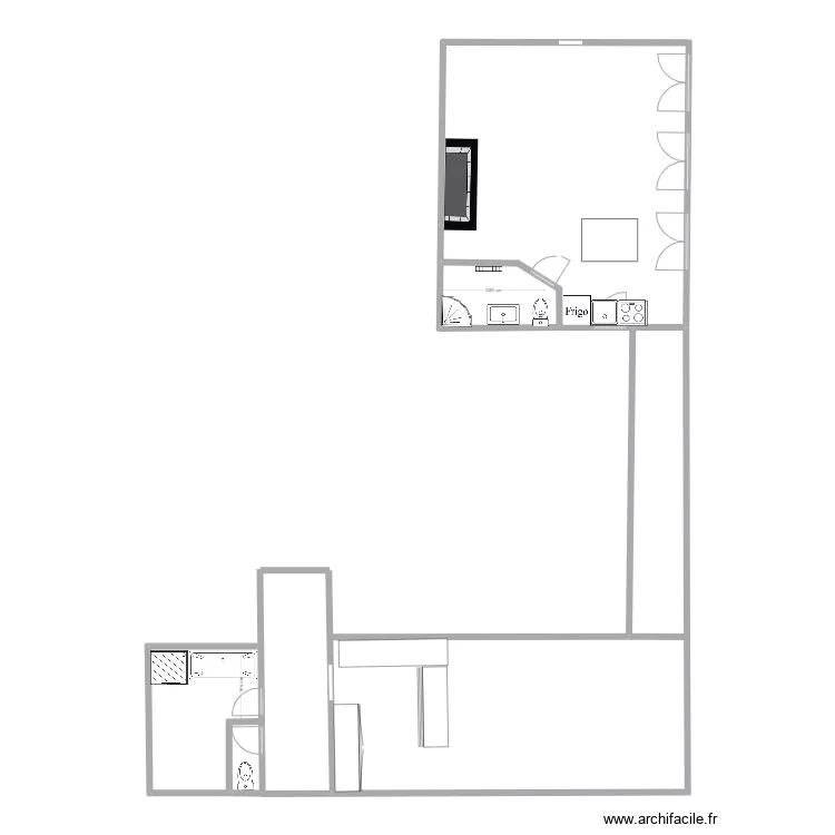 W.L Armelle. Plan de 