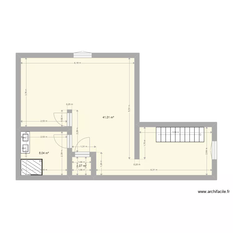 calmont etage. Plan de 