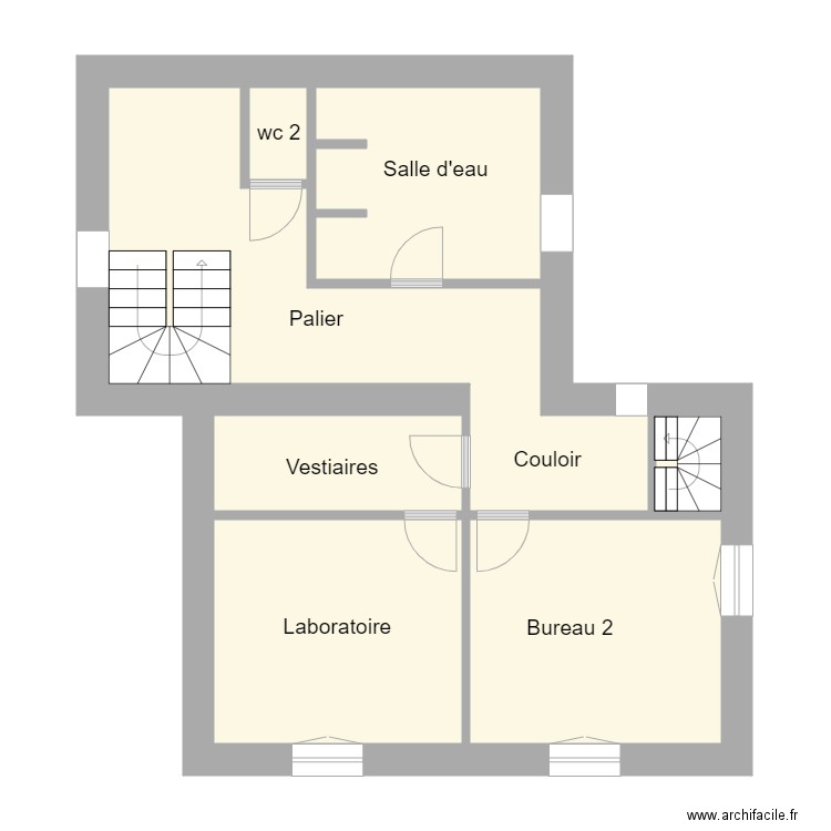 1er Etage lamotte. Plan de 0 pièce et 0 m2