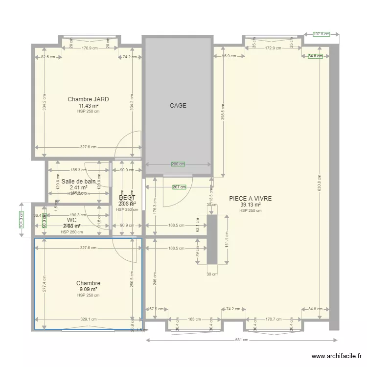 LIMOUZI DUTREIX. Plan de 