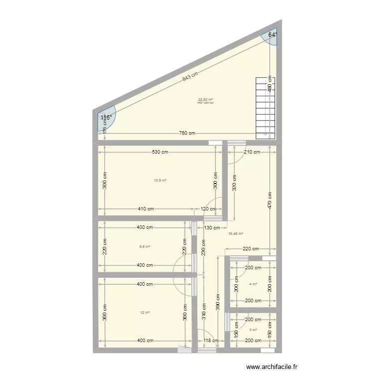 LE PLAN 72M2 (5). Plan de LE PLAN 72M2 (5). Plan de