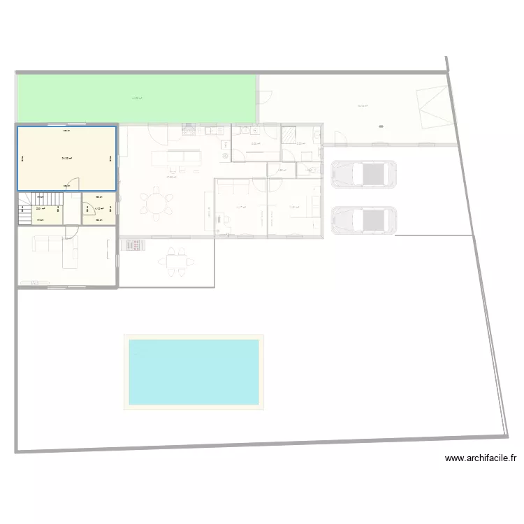 Meschers RDC. Plan de Meschers RDC. Plan de