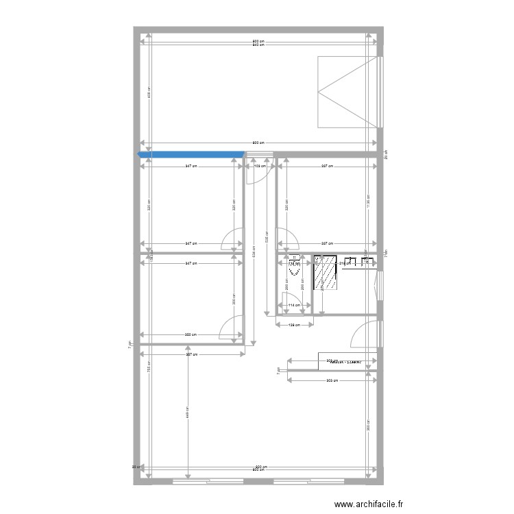 Champey projet 2. Plan de 0 pièce et 0 m2