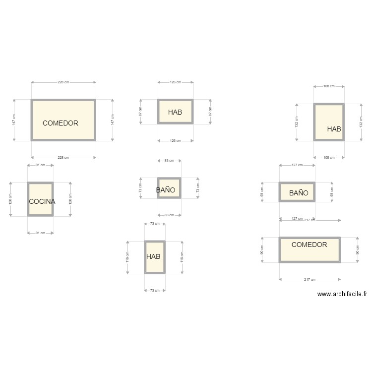 VENTANAS. Plan de 0 pièce et 0 m2