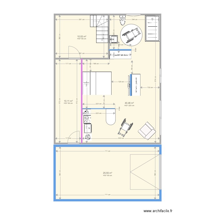  GANA PROJET 2. Plan de 0 pièce et 0 m2