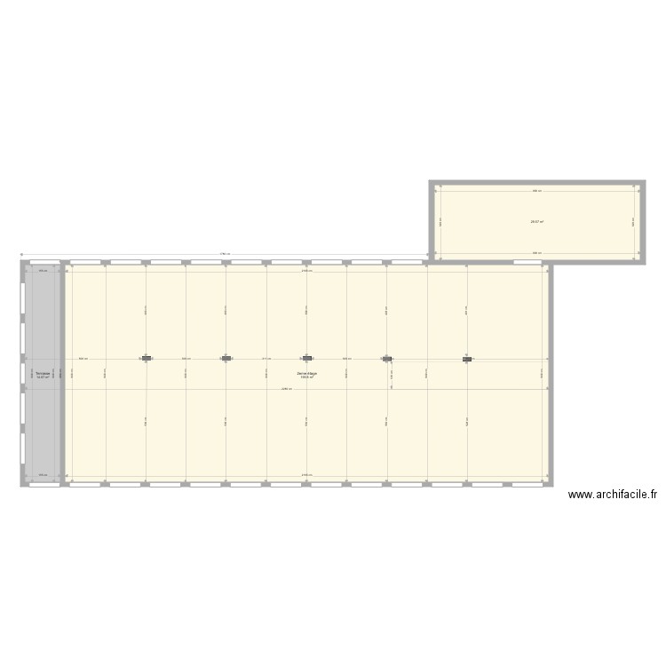 2eme étage V1. Plan de 0 pièce et 0 m2