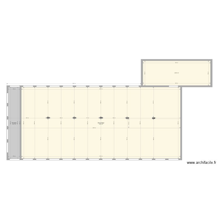 2eme étage V1. Plan de 0 pièce et 0 m2