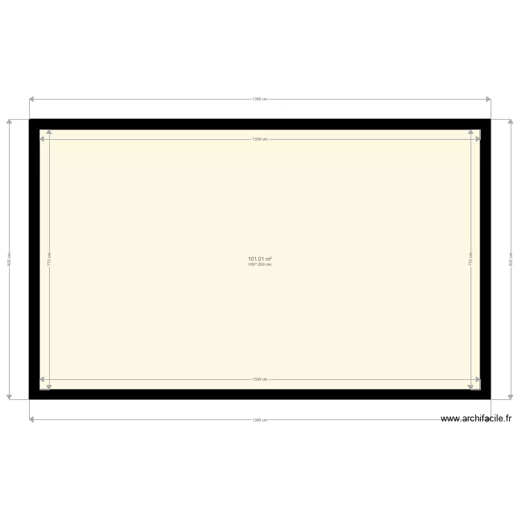 Maison Roquevaire. Plan de 