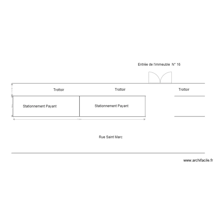 Terrasse Athena. Plan de 