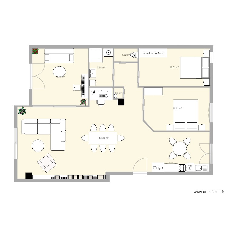 plan Paquet 3. Plan de 0 pièce et 0 m2