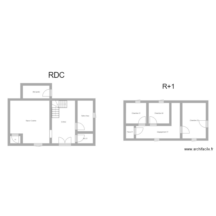 350600902. Plan de 11 pièces et 79 m2