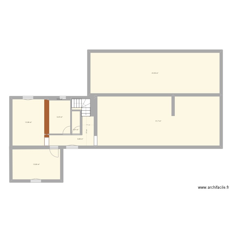 extension 2 solution2. Plan de 8 pièces et 140 m2