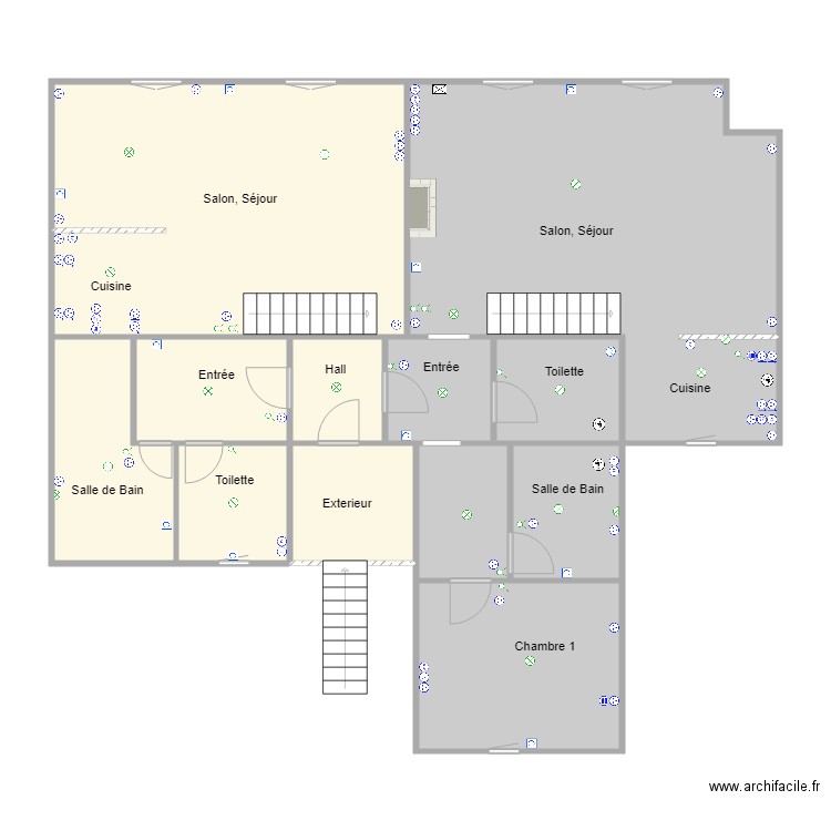 Little Mouss Vue Enssemble RDC. Plan de 0 pièce et 0 m2