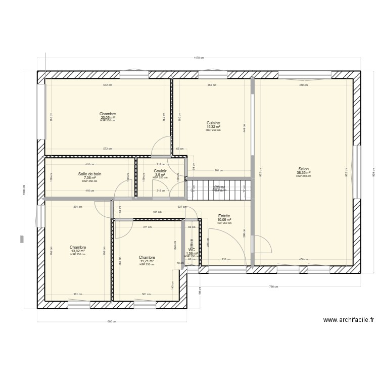 appartement morena project n1. Plan de 10 pièces et 124 m2
