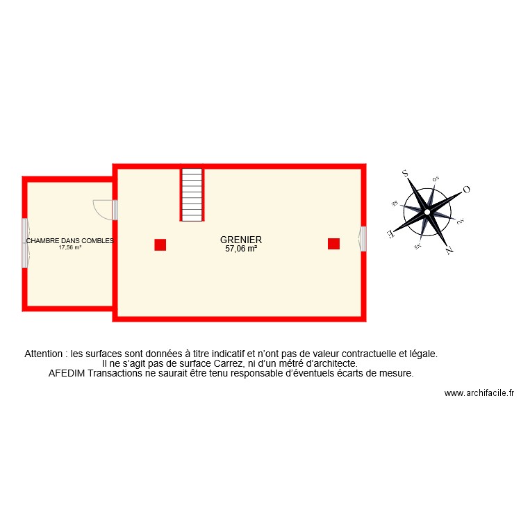 BI 6569 GRENIER. Plan de 0 pièce et 0 m2