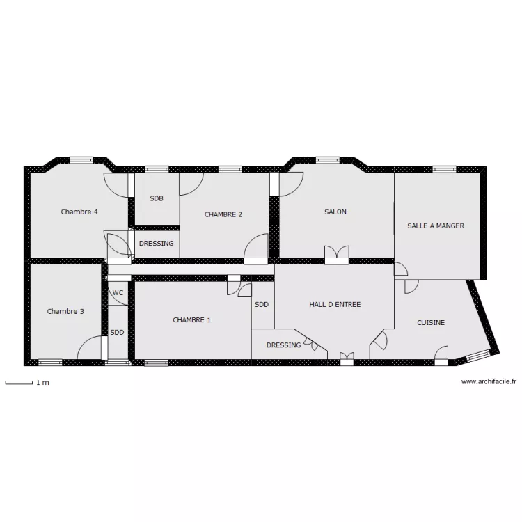 WAGRAM. Plan de 