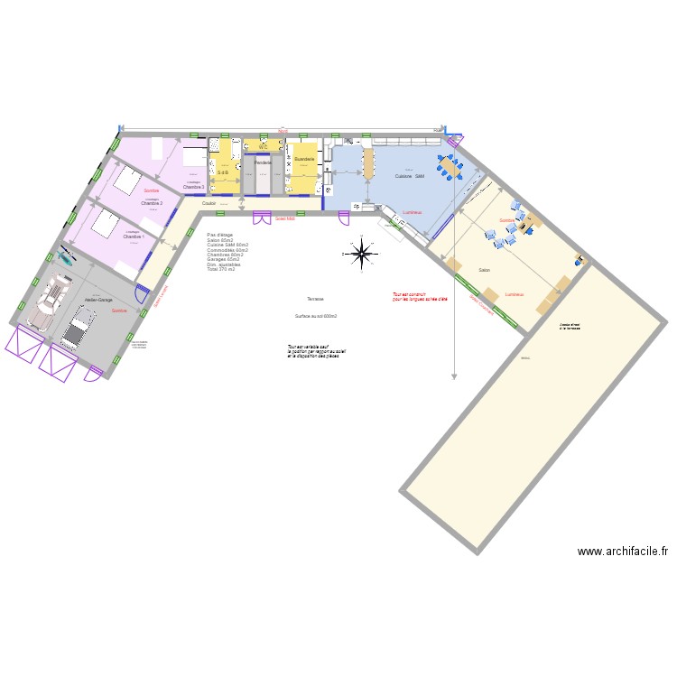 Maison  soleil 203. Plan de 0 pièce et 0 m2