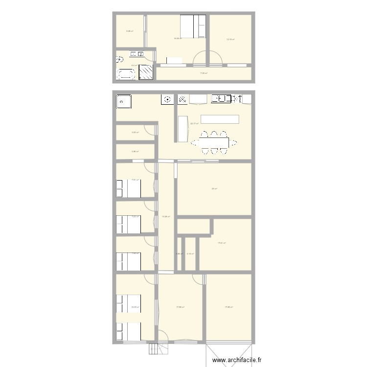 plano ica acacias. Plan de 0 pièce et 0 m2