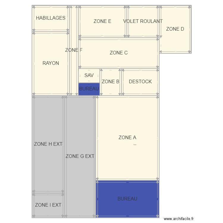 DEPOT. Plan de 0 pièce et 0 m2