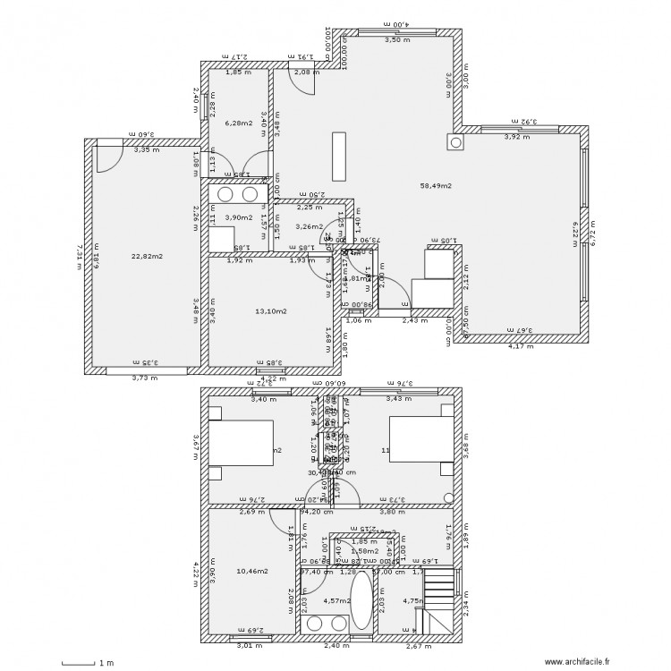 PROJET2. Plan de 0 pièce et 0 m2