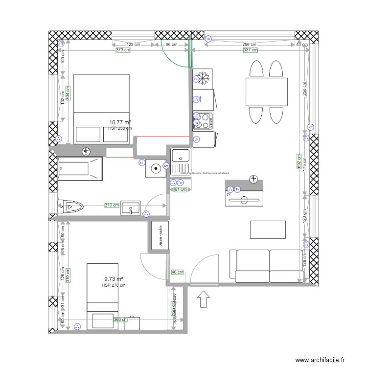 CHAMPSPROJET VIDE. Plan de 0 pièce et 0 m2