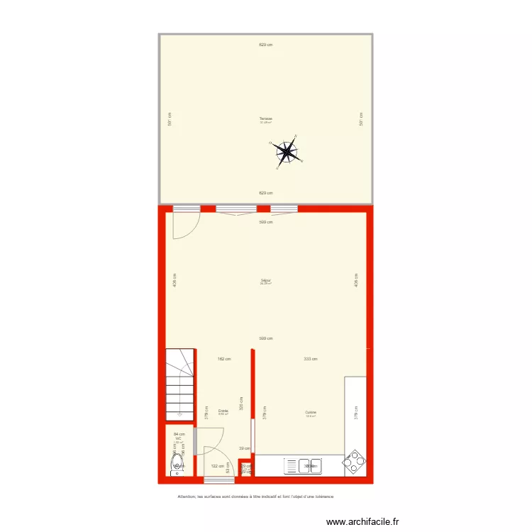 BI 2747 c&ocirc;t&eacute;. Plan de 
