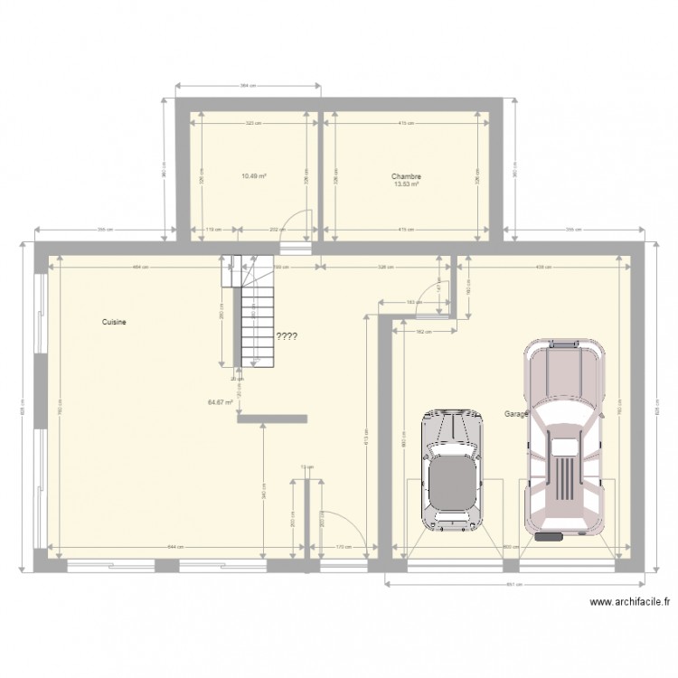 Maison arch. Plan de 0 pièce et 0 m2