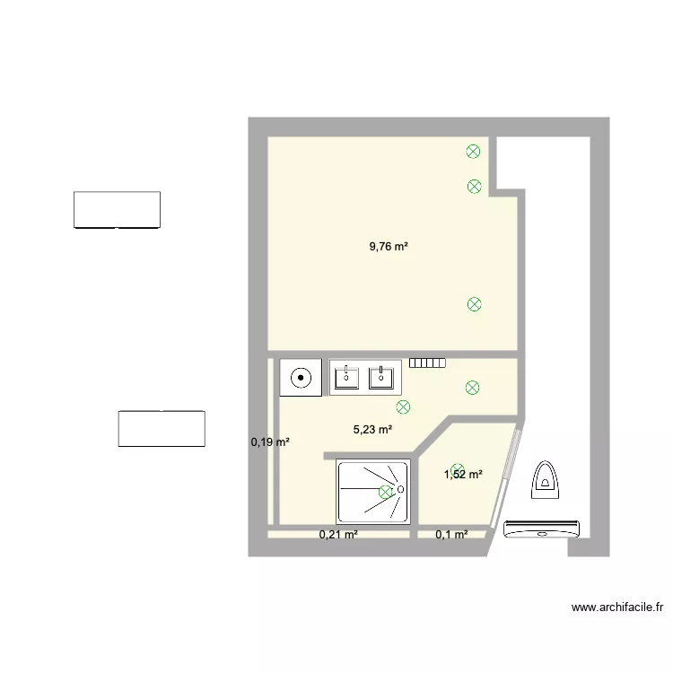 GITE Chez nous. Plan de 