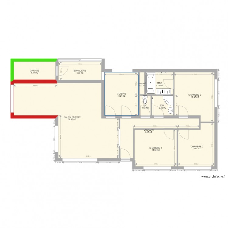 ct1. Plan de 0 pièce et 0 m2