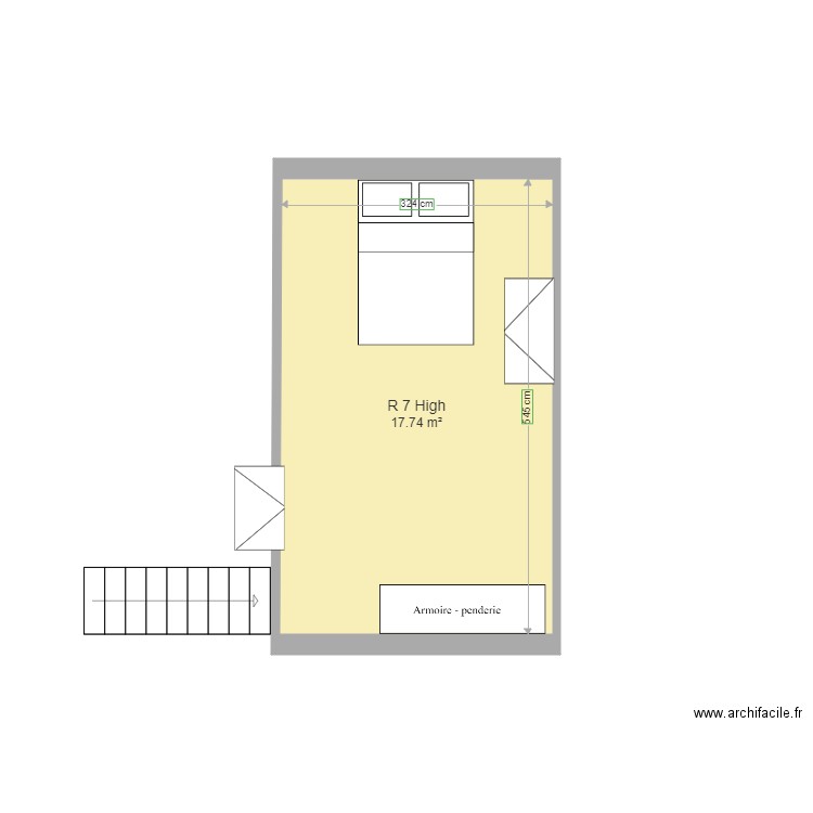 Stevin. Plan de 0 pièce et 0 m2