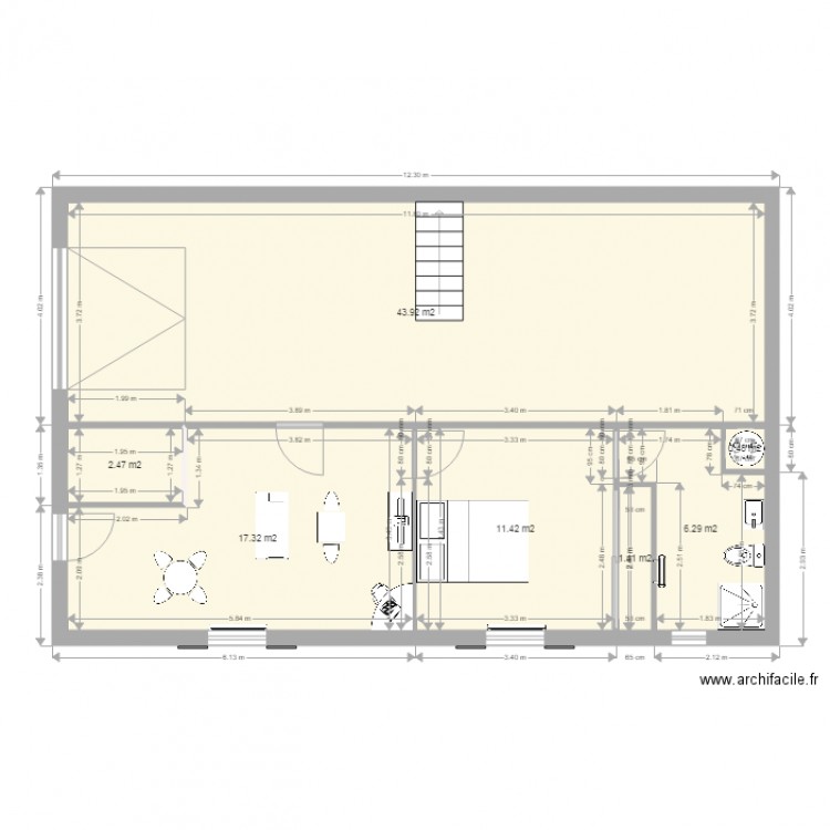 sous sol laura 1. Plan de 0 pièce et 0 m2