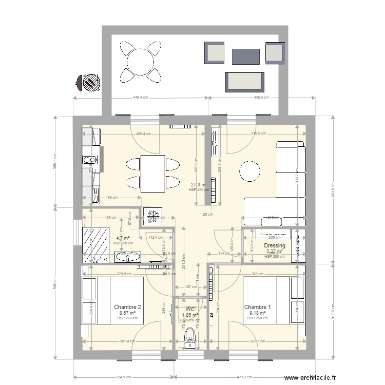 Didier FOURNIER Projet 1. Plan de 0 pièce et 0 m2