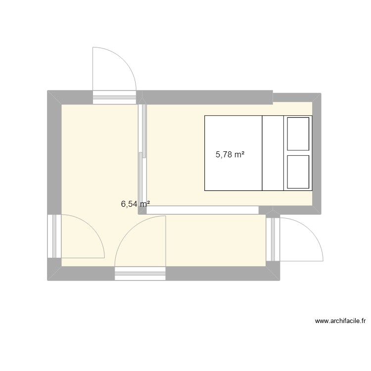 Plan – entrée – Par sweetbetty ️ ArchiFacile